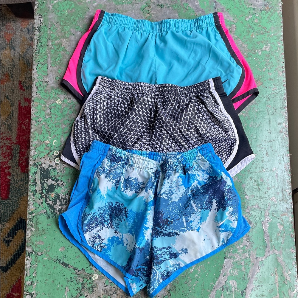 Nike Kids Shorts Set - Blue, Black, Pink